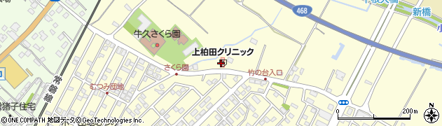 上柏田クリニック周辺の地図