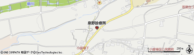 長野県茅野市泉野中道7088周辺の地図
