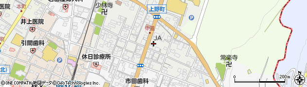 埼玉県秩父市上野町周辺の地図