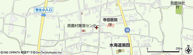 茨城県常総市菅生町1695周辺の地図