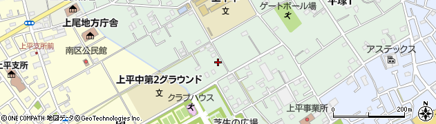 埼玉県上尾市菅谷98周辺の地図