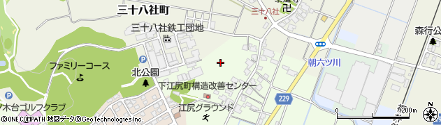 福井県福井市下江尻町周辺の地図
