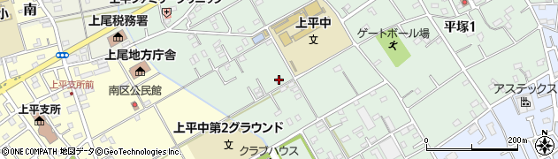 埼玉県上尾市菅谷130周辺の地図