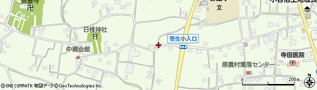 茨城県常総市菅生町1622周辺の地図