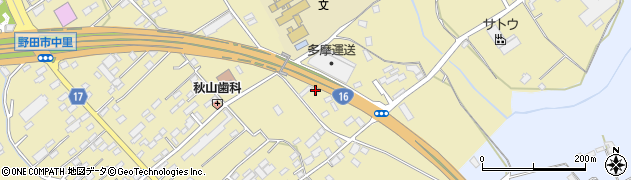 千葉県野田市中里889周辺の地図