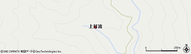 福井県大野市上打波周辺の地図