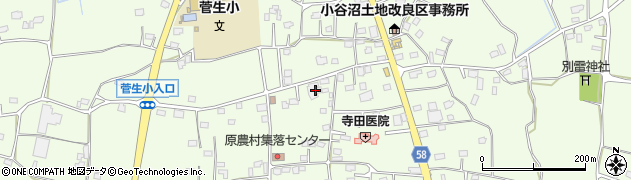 茨城県常総市菅生町1705周辺の地図