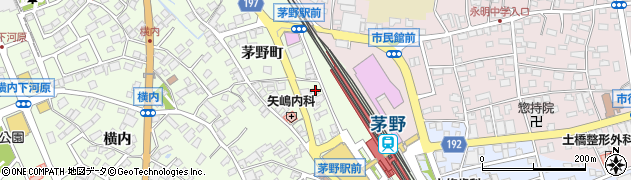 トヨタレンタリース長野茅野駅前店周辺の地図