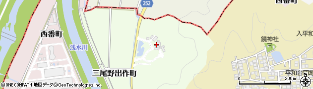 鯖江　葬斎場周辺の地図