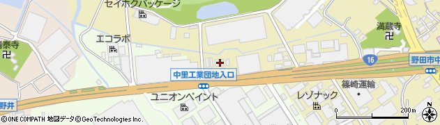 千葉県野田市中里3078周辺の地図