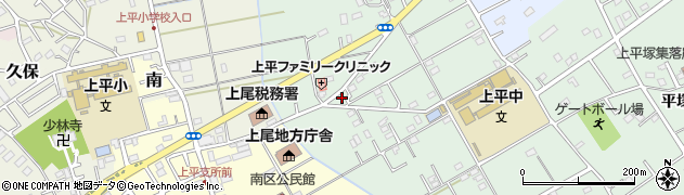 埼玉県上尾市菅谷217周辺の地図