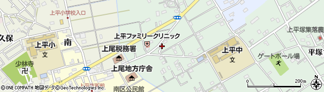 埼玉県上尾市菅谷218周辺の地図