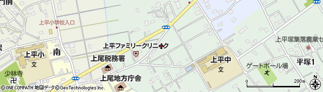 埼玉県上尾市菅谷221周辺の地図