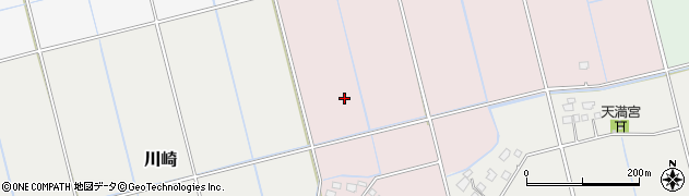 茨城県つくばみらい市宮戸周辺の地図