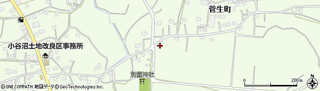 茨城県常総市菅生町2772周辺の地図