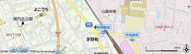 オリックスレンタカー茅野駅西口店周辺の地図