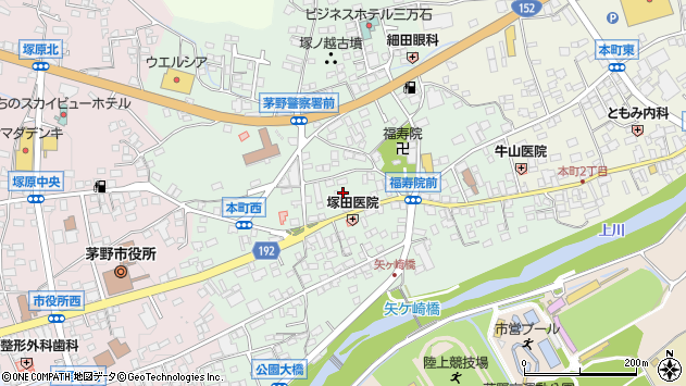 〒391-0003 長野県茅野市本町の地図