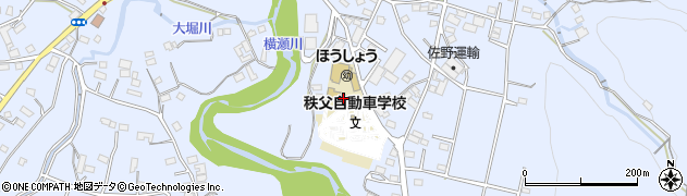 秩父自動車学校周辺の地図
