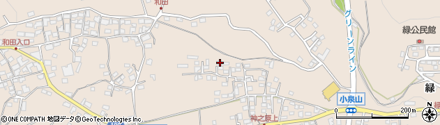 長野県茅野市玉川2412周辺の地図