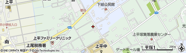 埼玉県上尾市菅谷240周辺の地図