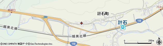 福井県福井市計石町38周辺の地図