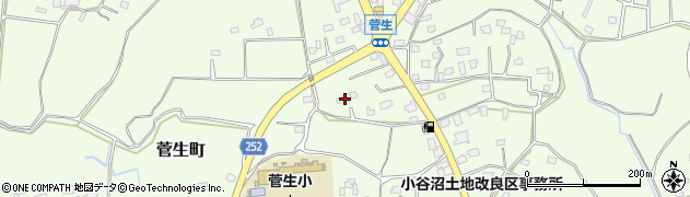 茨城県常総市菅生町4624周辺の地図
