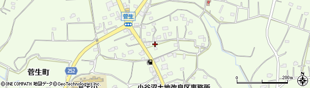 茨城県常総市菅生町3034周辺の地図