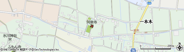 円泉寺周辺の地図