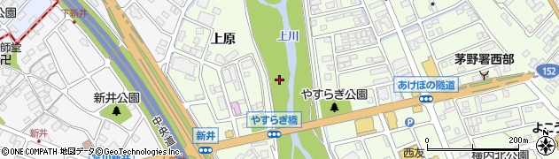取飜川周辺の地図