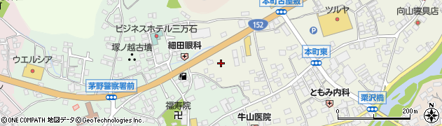 長野県茅野市本町東6周辺の地図