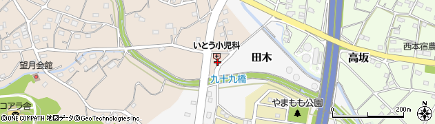 埼玉県東松山市岩殿110周辺の地図
