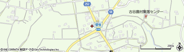 茨城県常総市菅生町4618周辺の地図