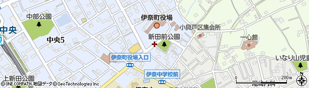 伊奈町役場周辺の地図