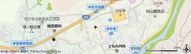長野県茅野市本町東4周辺の地図