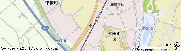ラーメン山岡家 牛久店周辺の地図