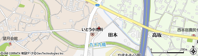 埼玉県東松山市岩殿6周辺の地図