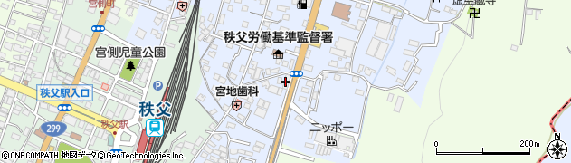 車検の速太郎　秩父店周辺の地図