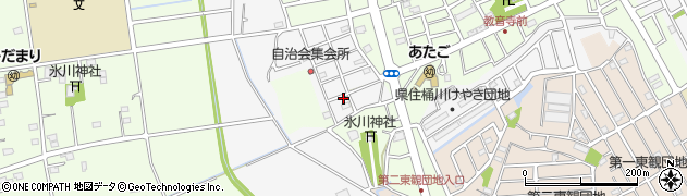 埼玉県桶川市上日出谷42-55周辺の地図