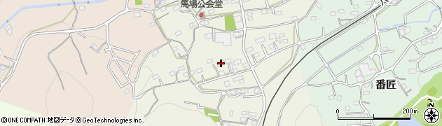 埼玉県比企郡ときがわ町馬場173周辺の地図