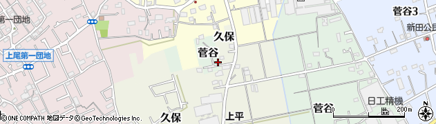 埼玉県上尾市菅谷1355周辺の地図