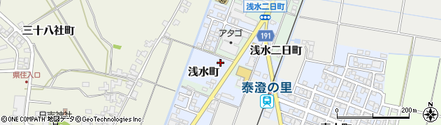 福井県福井市真木町134周辺の地図