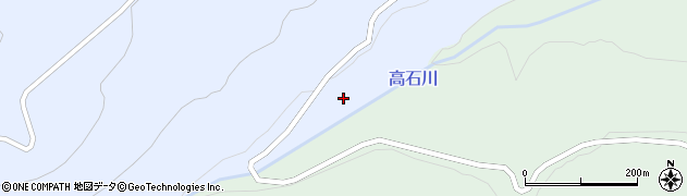 高石川周辺の地図