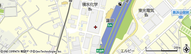 長嶋工業株式会社　積水化学作業所周辺の地図