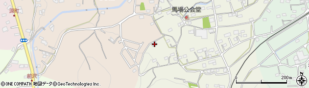 埼玉県比企郡ときがわ町馬場228周辺の地図