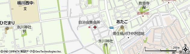埼玉県桶川市上日出谷42周辺の地図