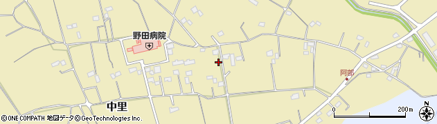 千葉県野田市中里1574周辺の地図