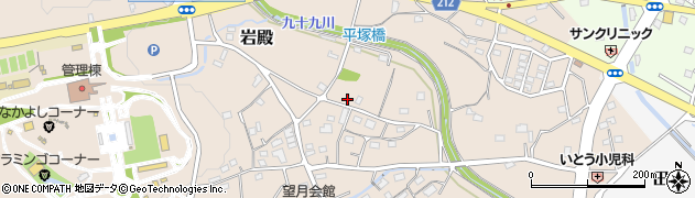 埼玉県東松山市岩殿266周辺の地図