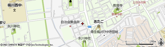 埼玉県桶川市上日出谷42-176周辺の地図