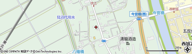 有限会社岩崎建具店周辺の地図