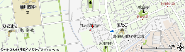 埼玉県桶川市上日出谷42-214周辺の地図